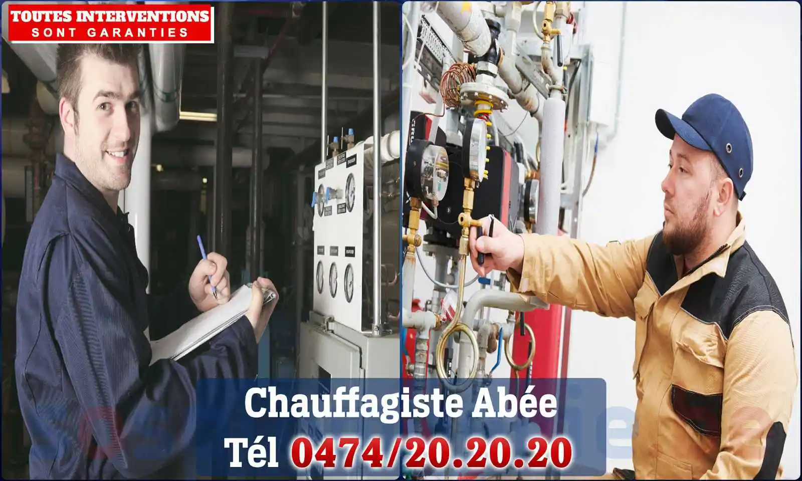 Chauffagiste agréé à Abée 4557