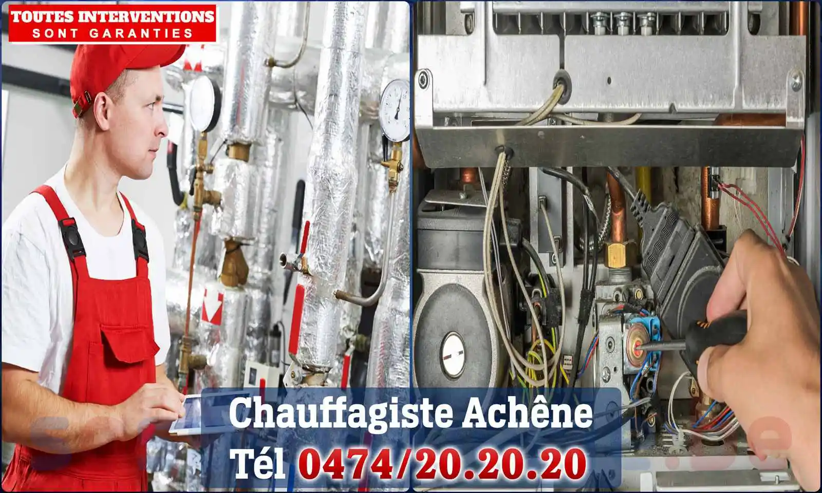 Chauffagiste agréé à Achêne 5590
