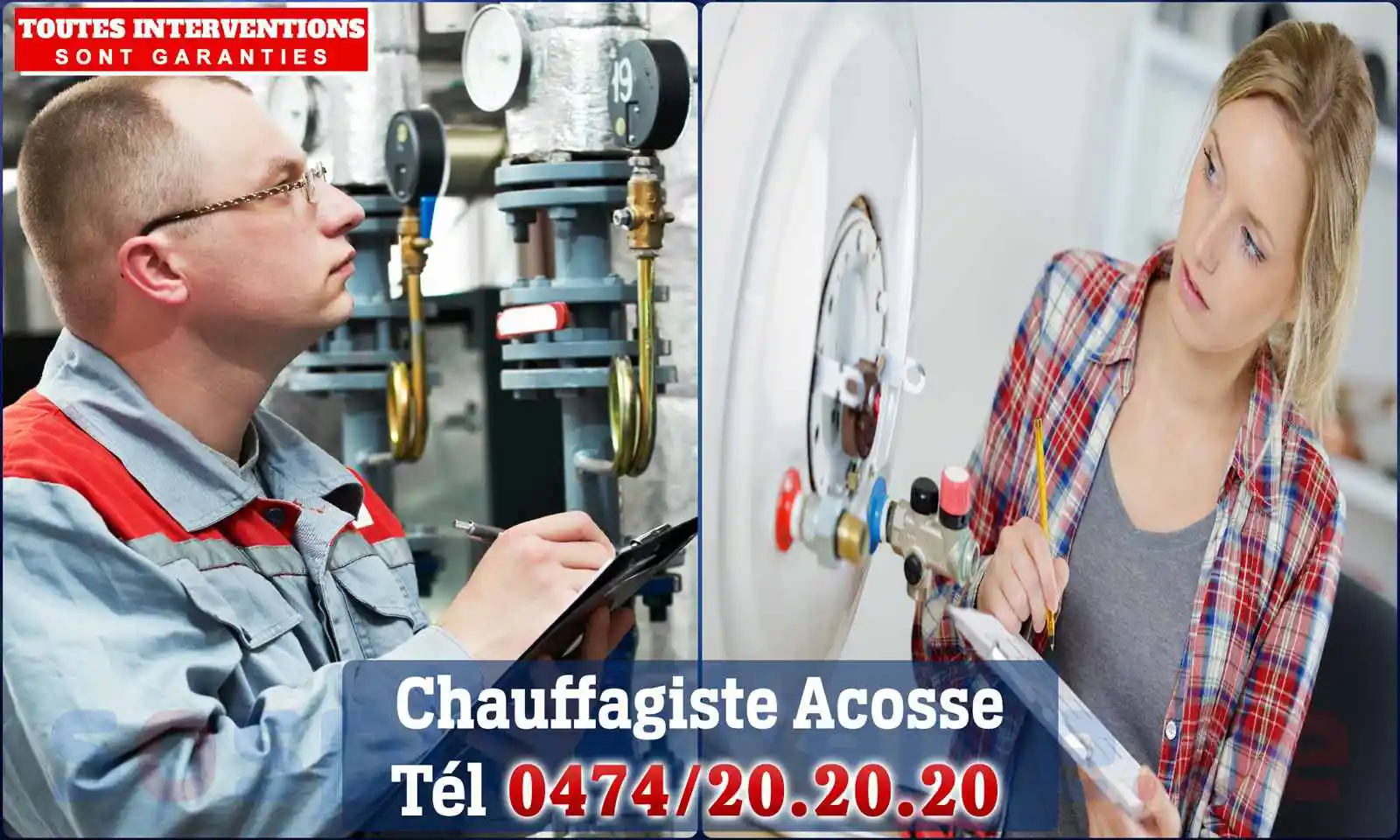 Chauffagiste agréé à Acosse 4219