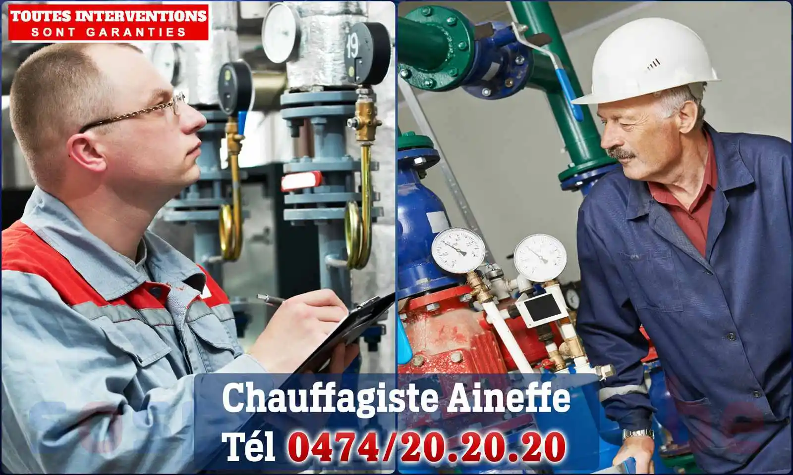 Chauffagiste agréé à Aineffe 4317