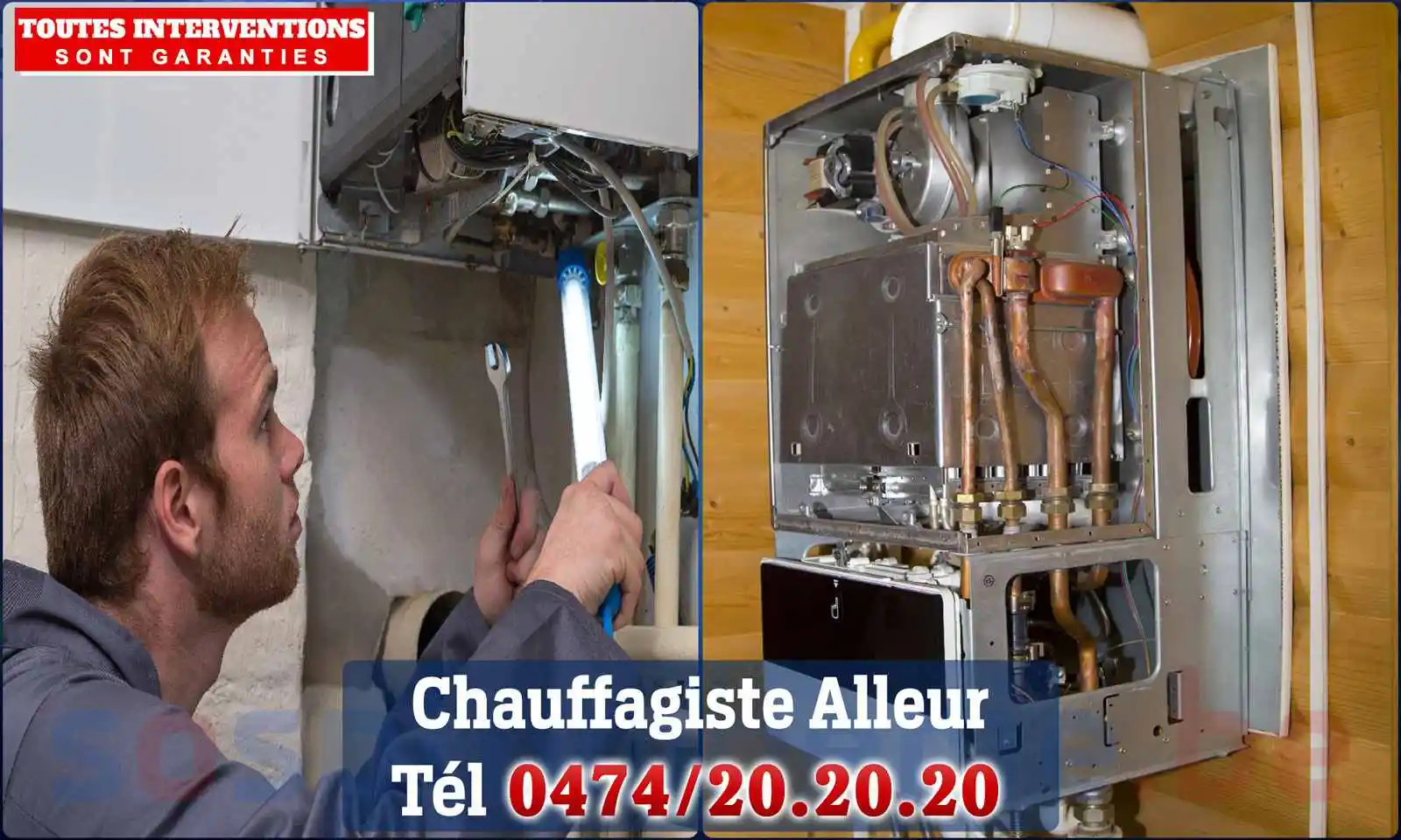 Chauffagiste agréé à Alleur 4432