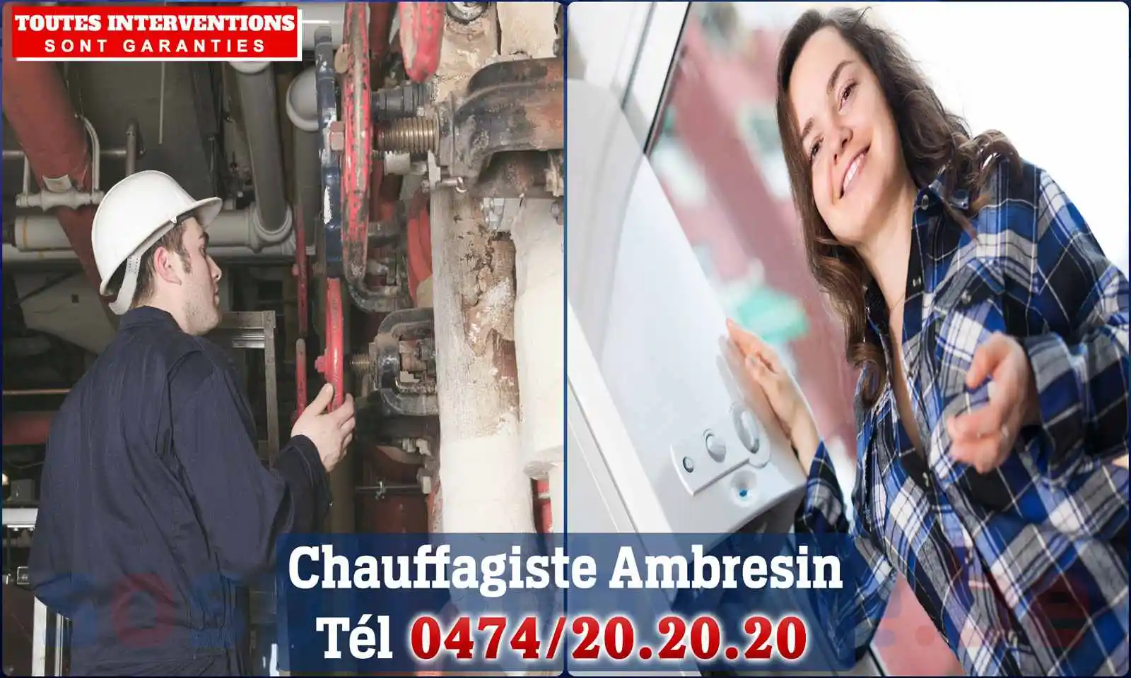 Chauffagiste agréé à Ambresin 4219