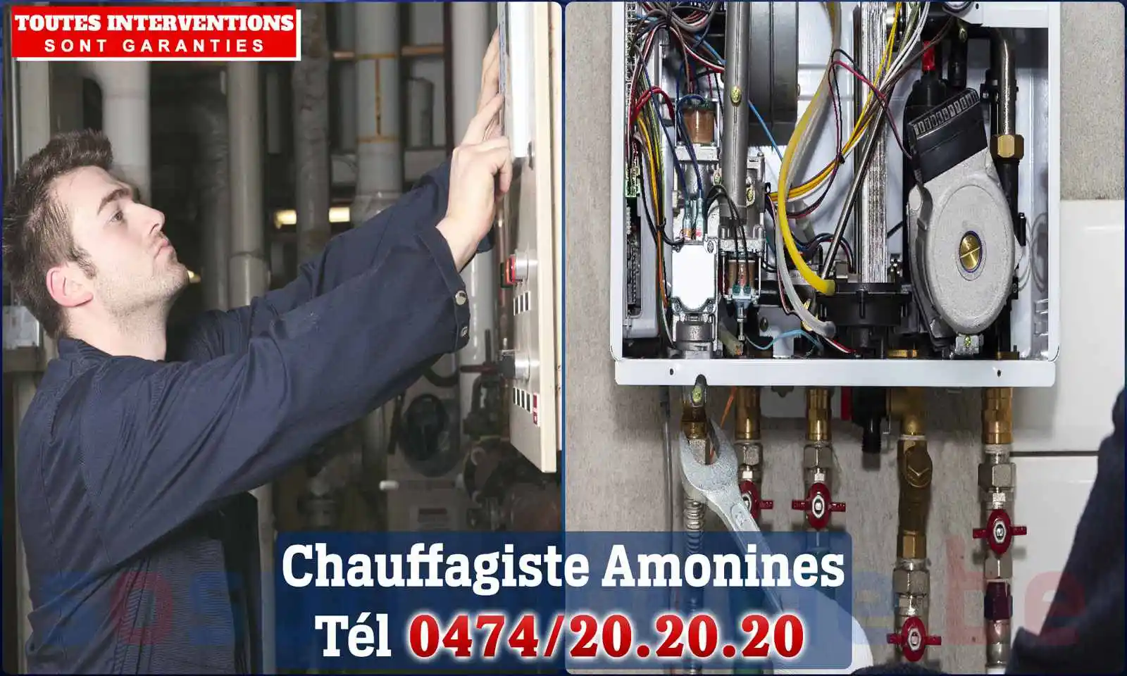 Chauffagiste agréé à Amonines 6997