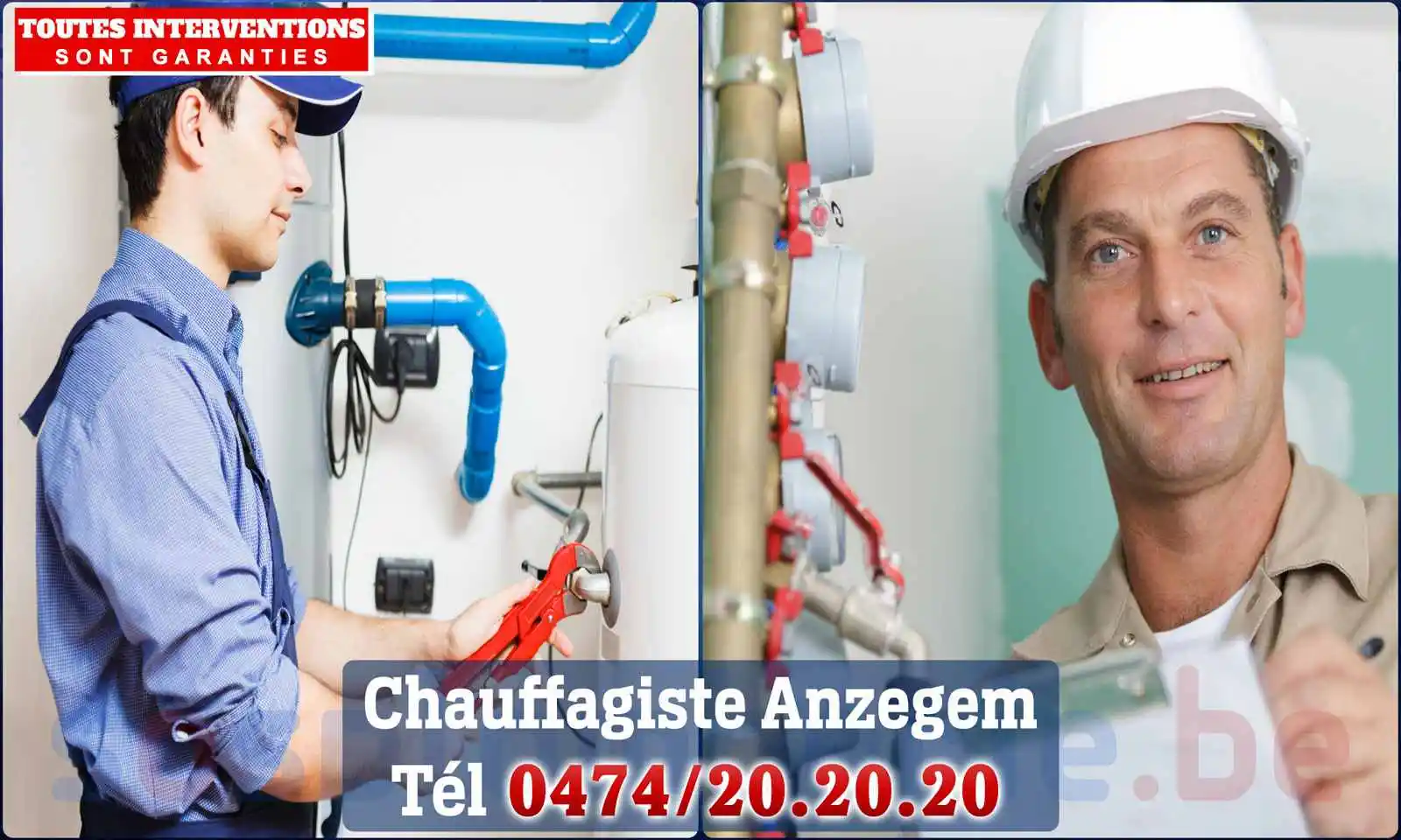 Chauffagiste agréé à Anzegem 8570