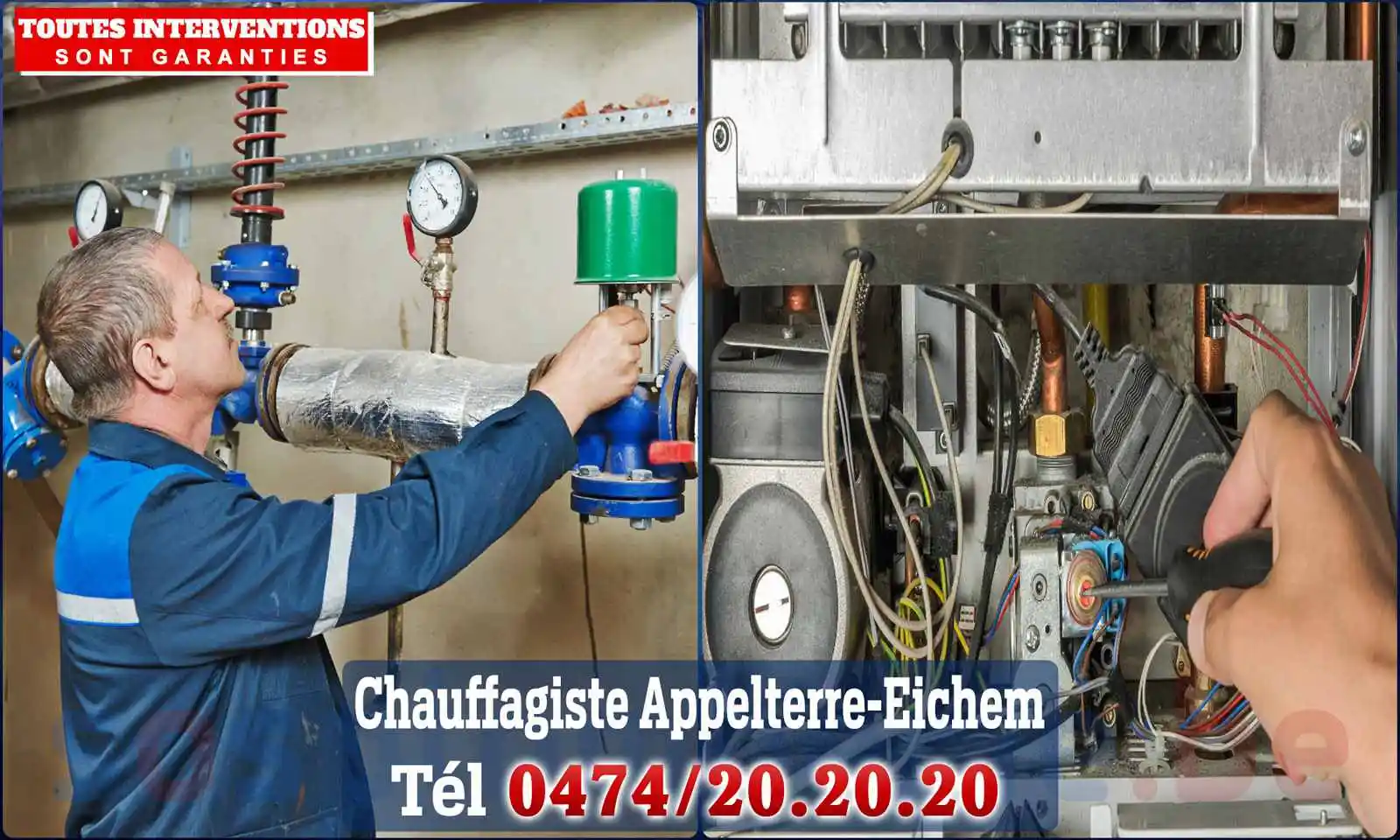 Chauffagiste agréé à Appelterre-Eichem 9400