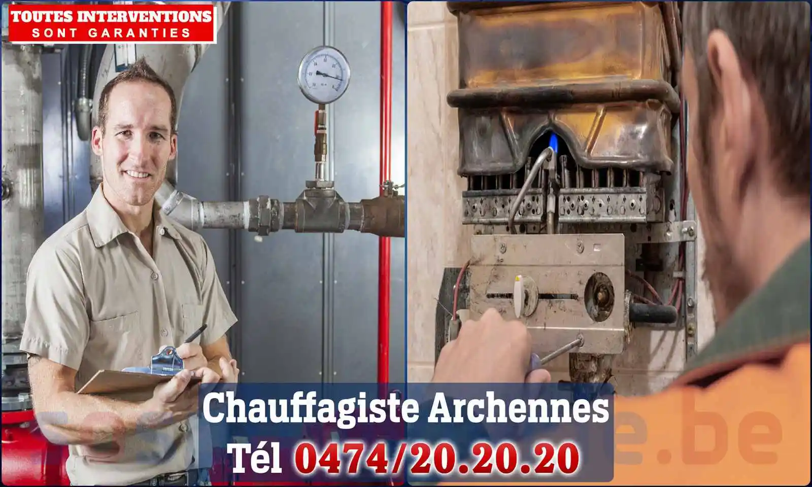 Chauffagiste agréé à Archennes 1390