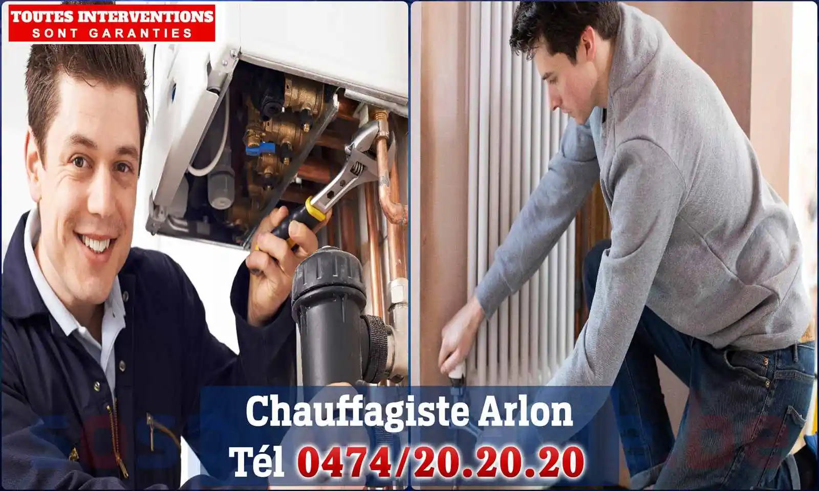 Chauffagiste agréé à Arlon 6700