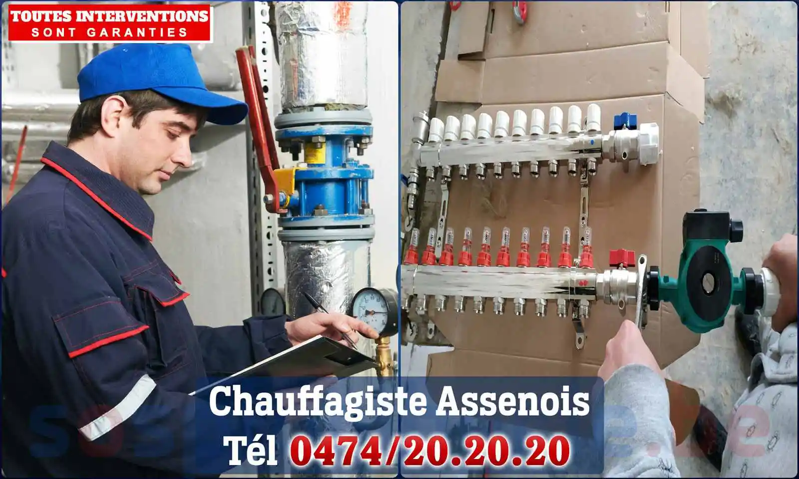Chauffagiste agréé à Assenois 6860