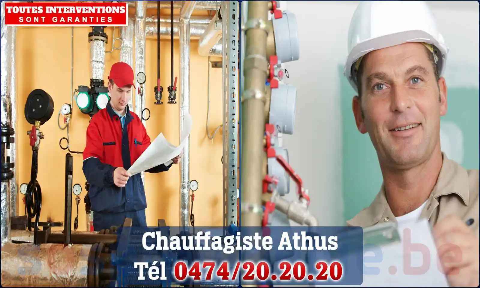 Chauffagiste agréé à Athus 6791