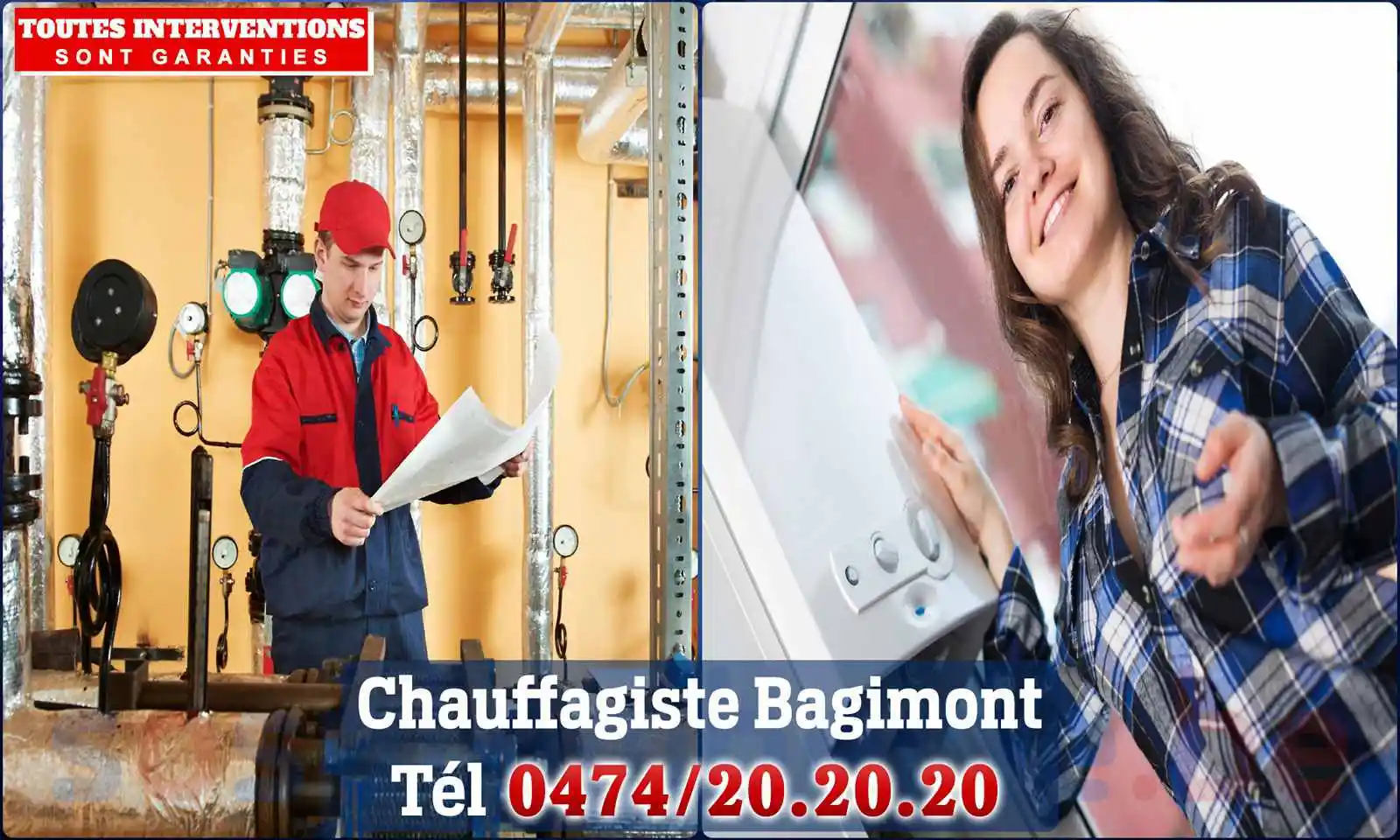 Chauffagiste agréé à Bagimont 5550