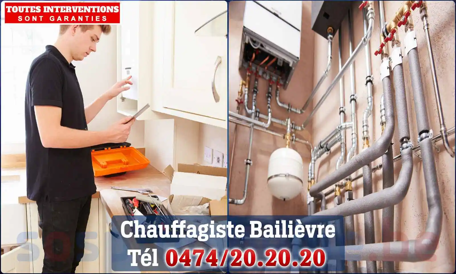 Chauffagiste agréé à Bailièvre 6460