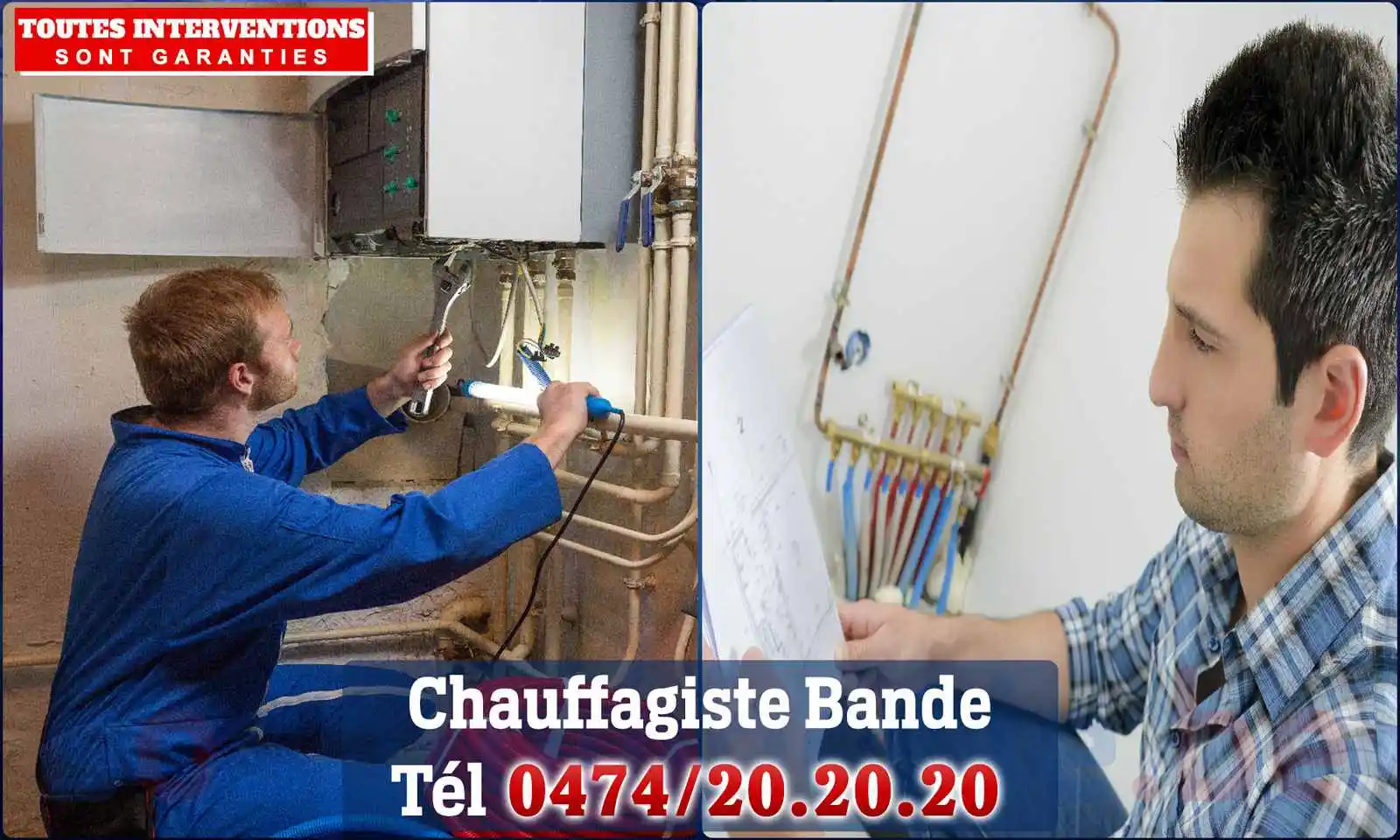 Chauffagiste agréé à Bande 6951