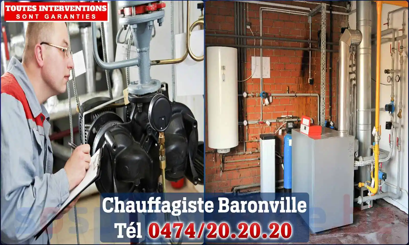 Chauffagiste agréé à Baronville 5570