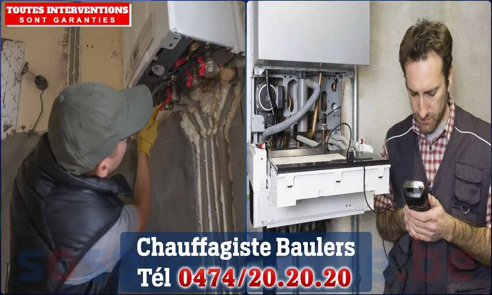 Chauffagiste agréé à Baulers 1401