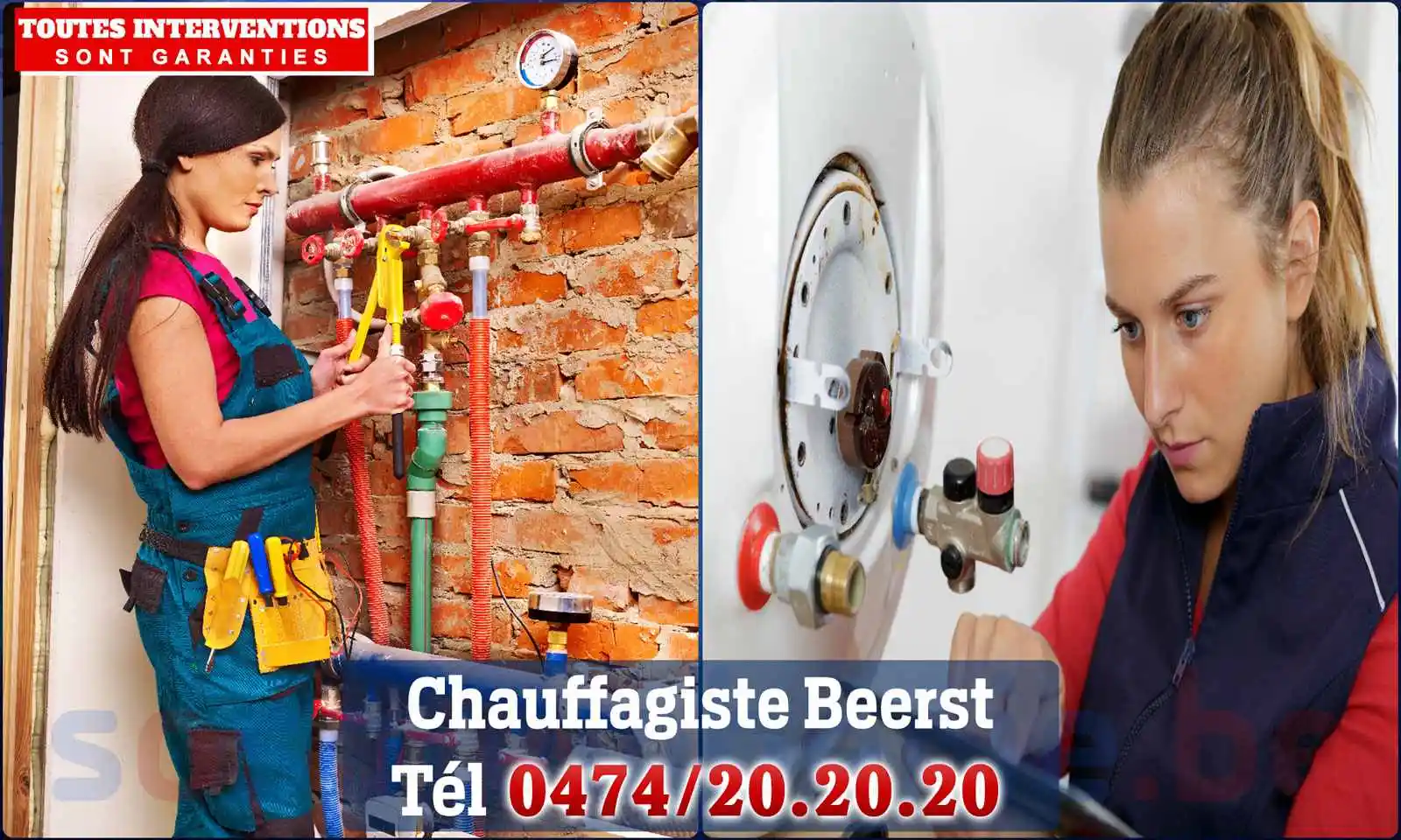 Chauffagiste agréé à Beerst 8600