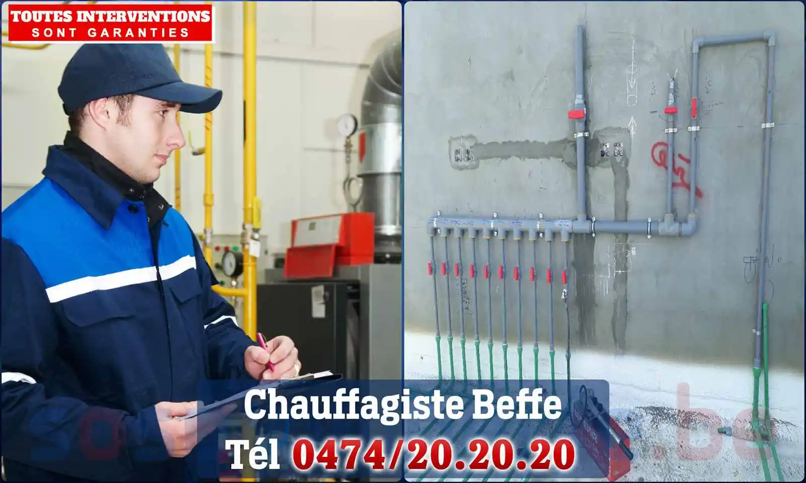 Chauffagiste agréé à Beffe 6987