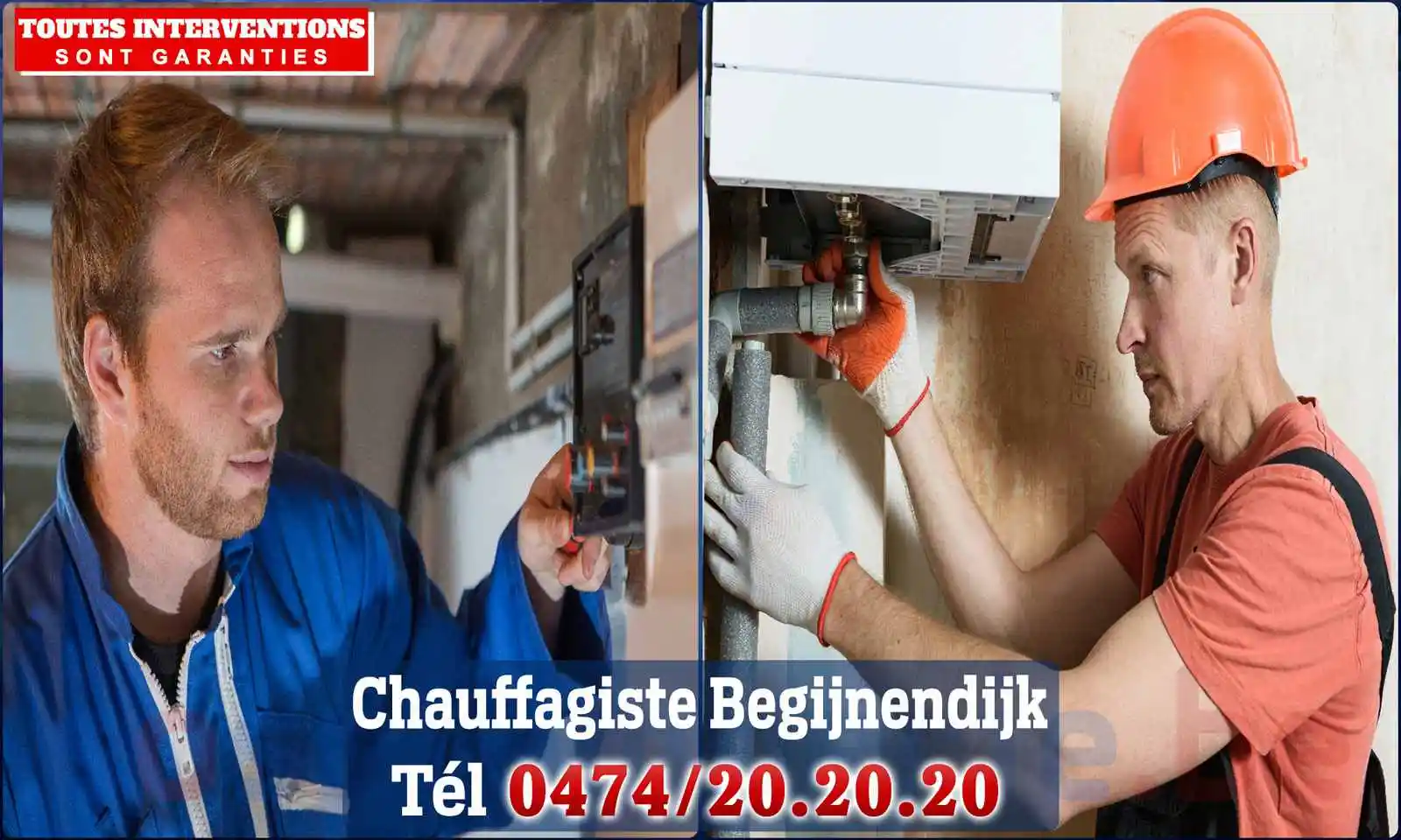 Chauffagiste agréé à Begijnendijk 3130