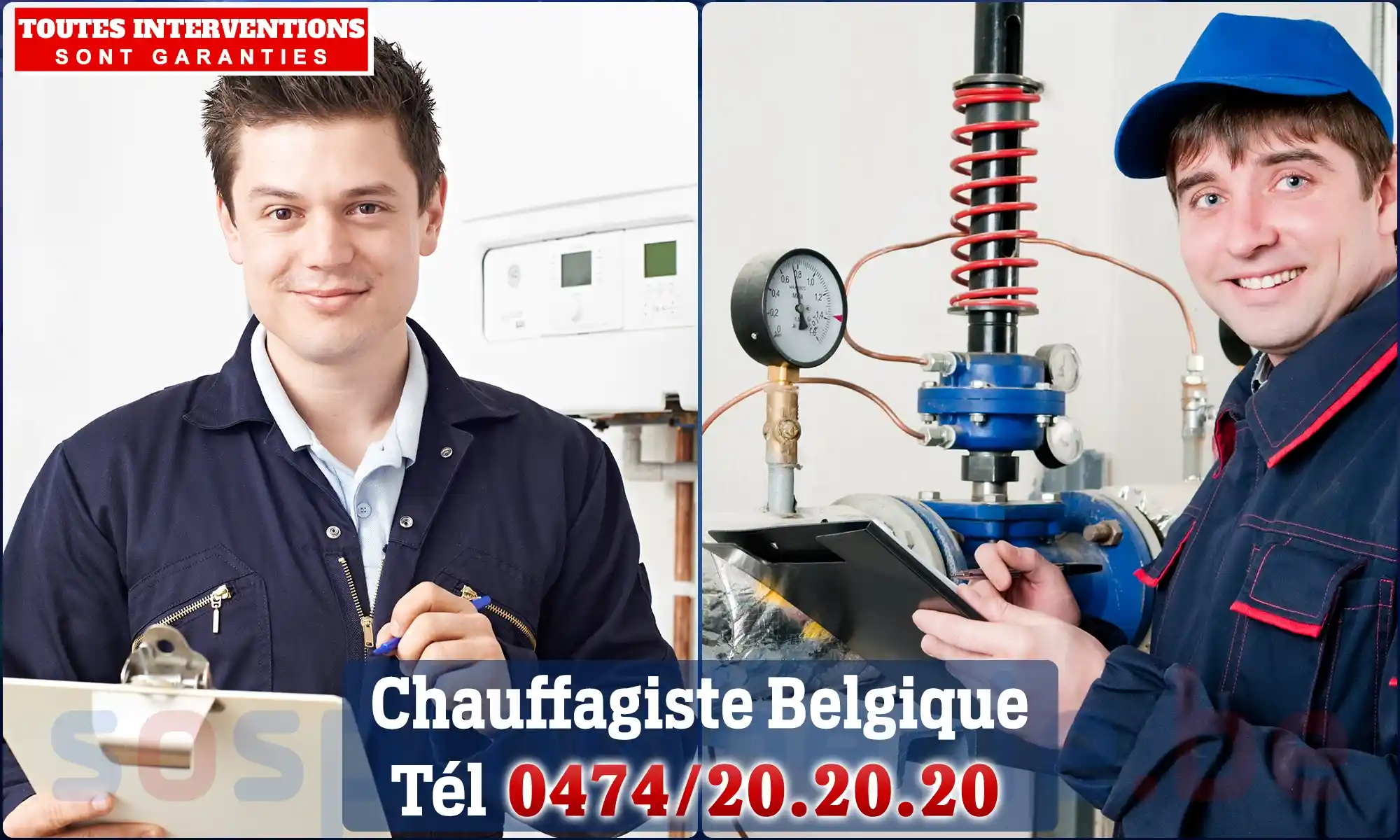 Chauffagiste agréé à Anvers (Antwerpen) 2000