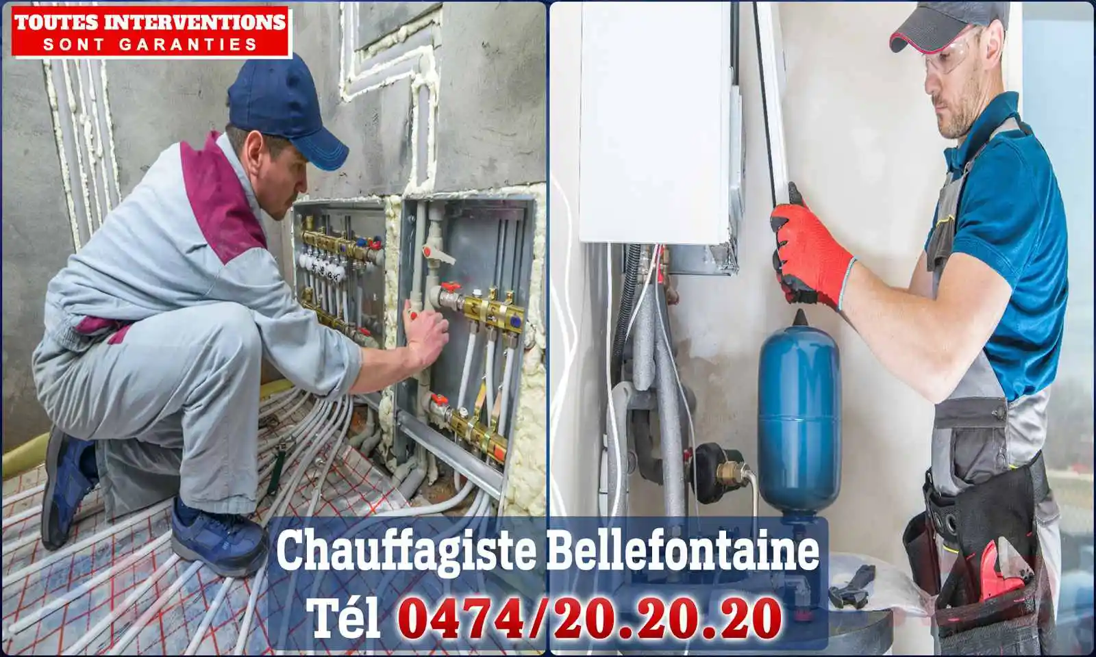 Chauffagiste agréé à Bellefontaine 6730