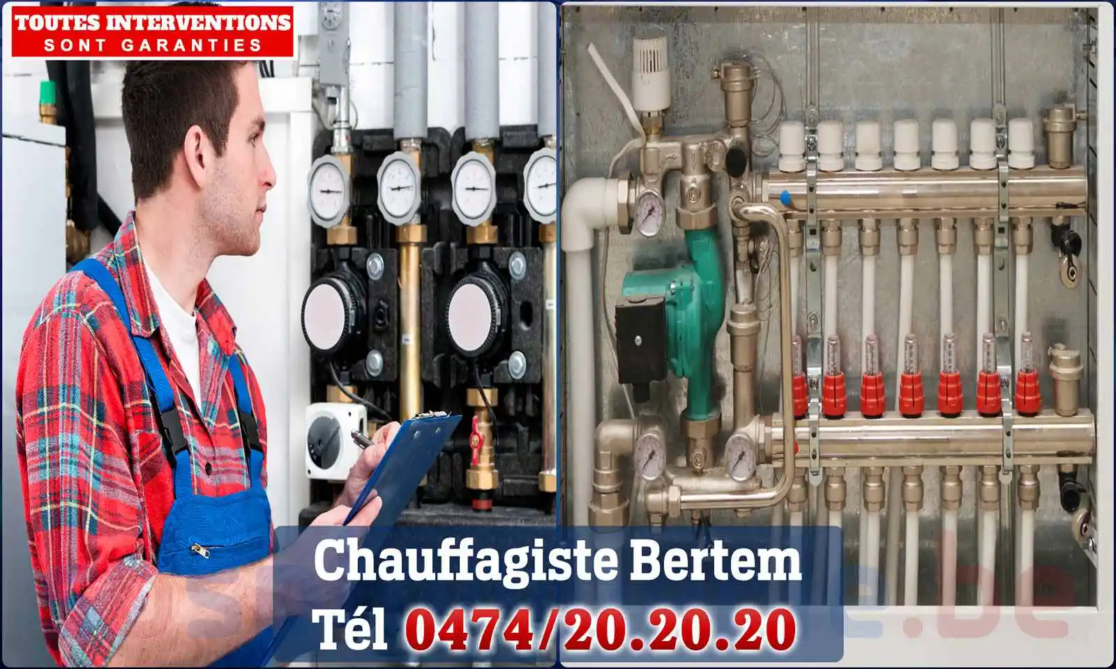 Chauffagiste agréé à Bertem 3060