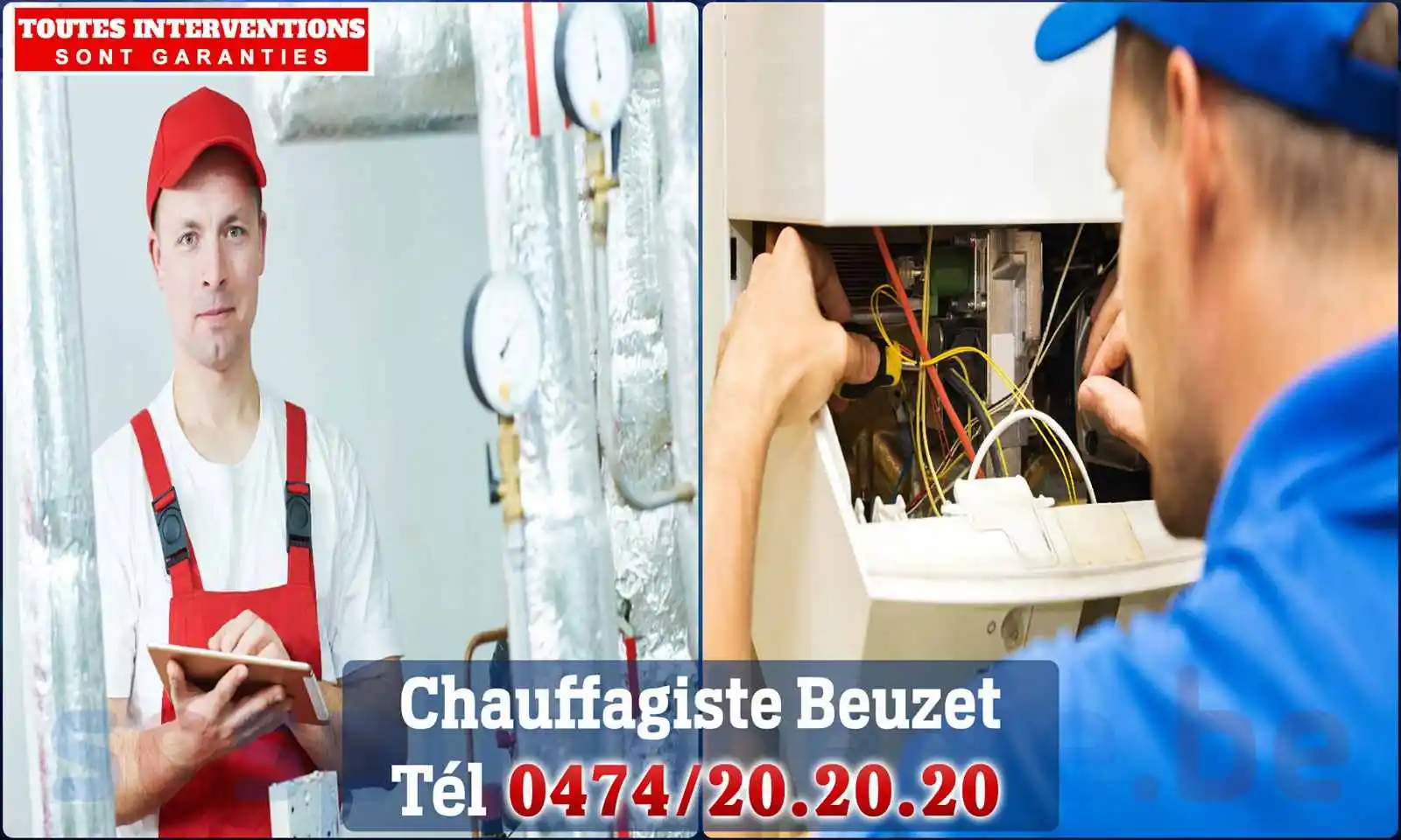 Chauffagiste agréé à Beuzet 5030