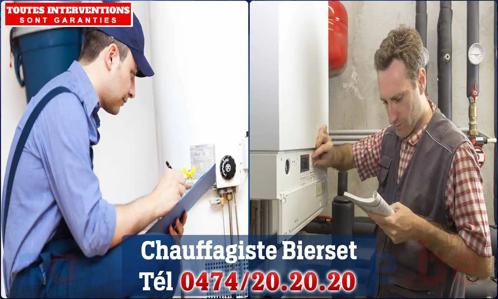 Chauffagiste agréé à Bierset 4460