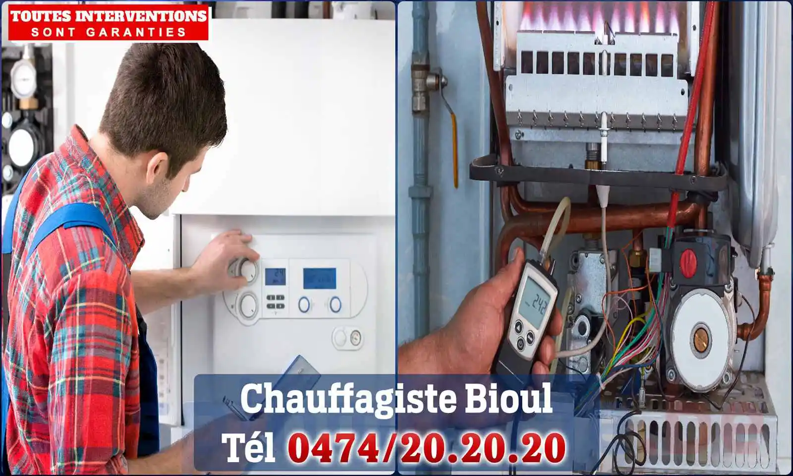 Chauffagiste agréé à Bioul 5537