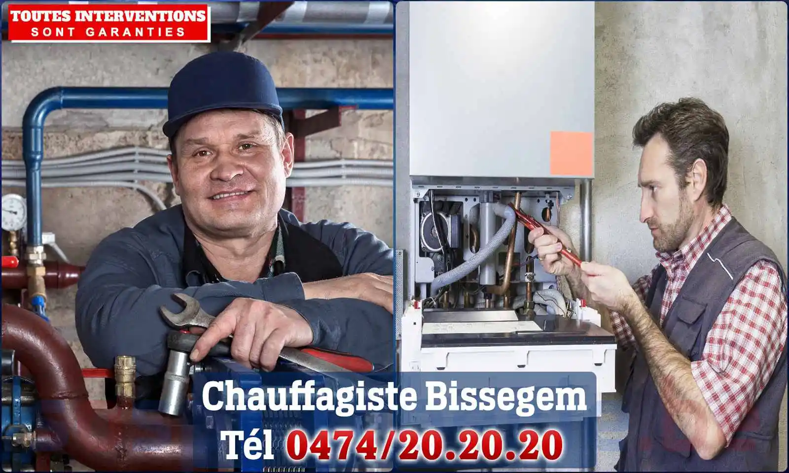 Chauffagiste agréé à Bissegem 8501