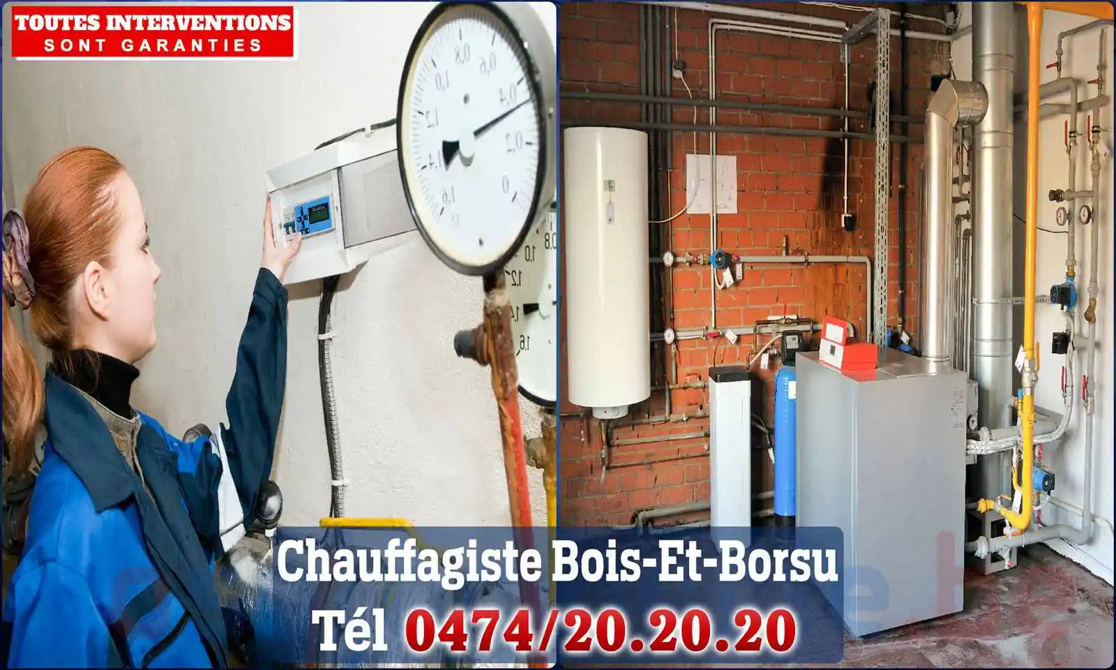 Chauffagiste agréé à Bois-et-Borsu 4560