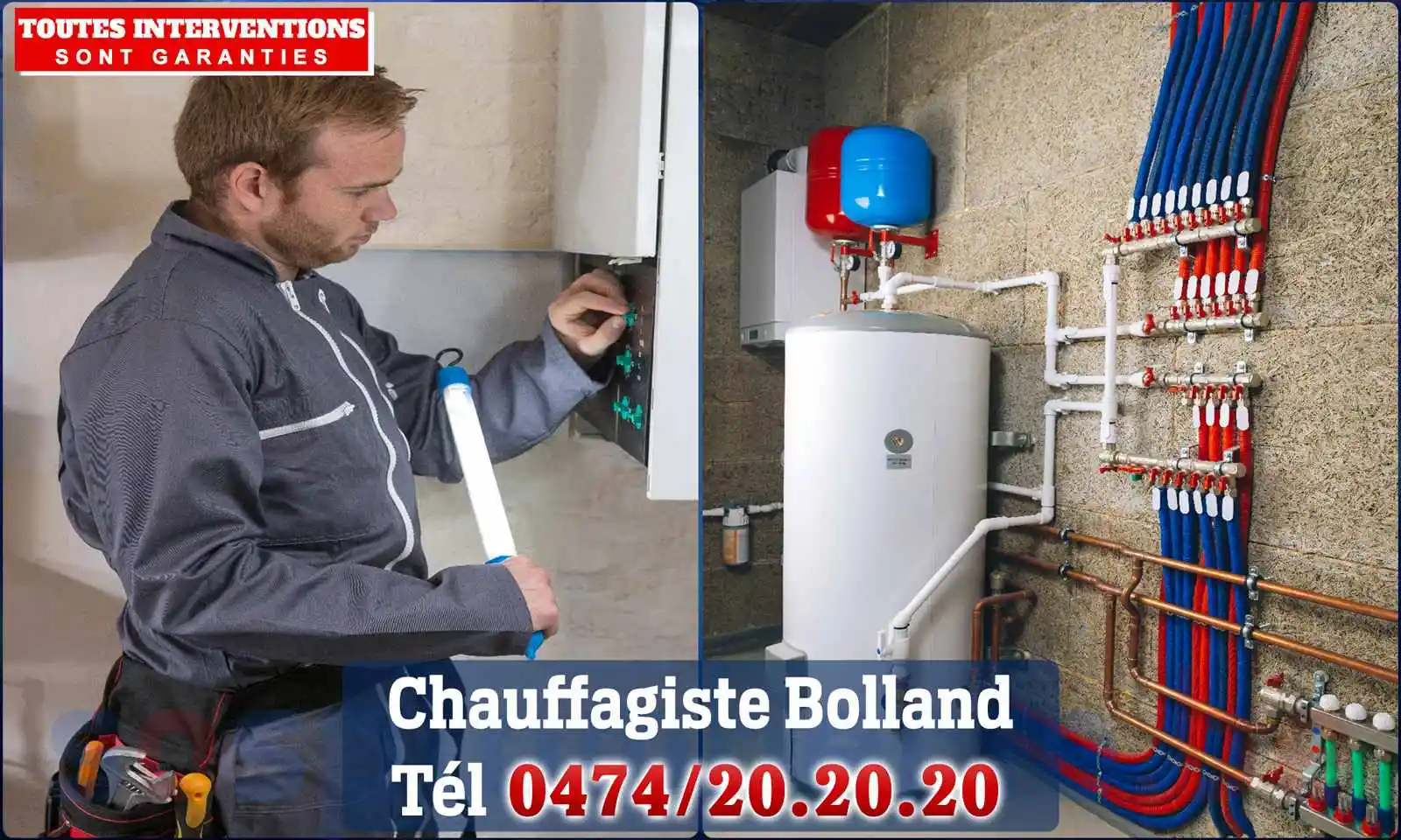 Chauffagiste agréé à Bolland 4653