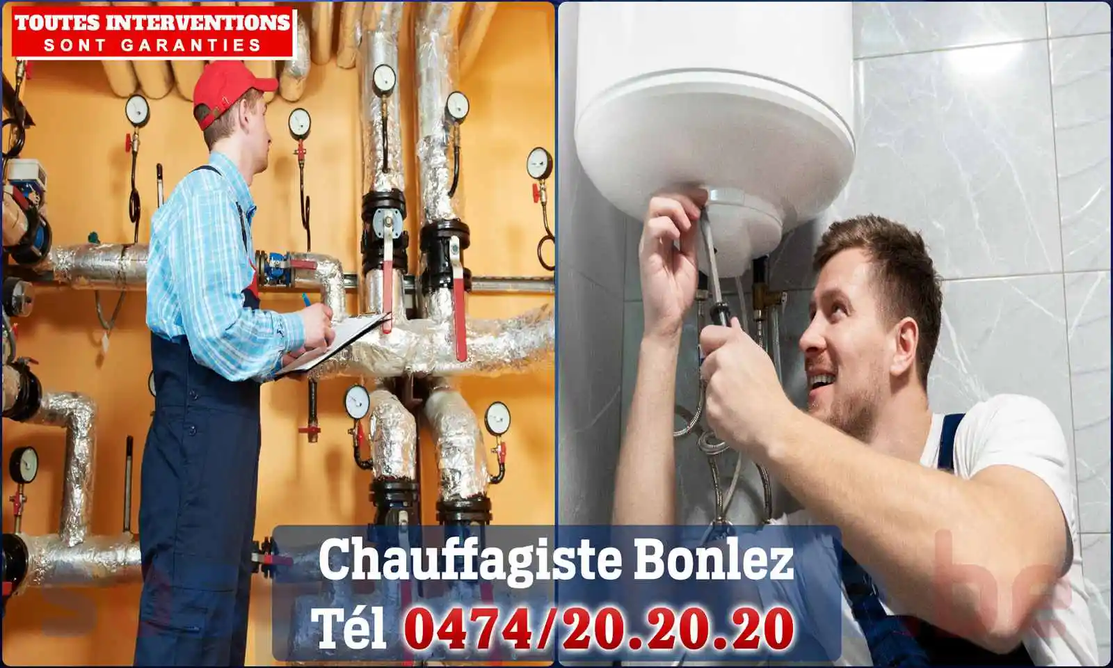 Chauffagiste agréé à Bonlez 1325