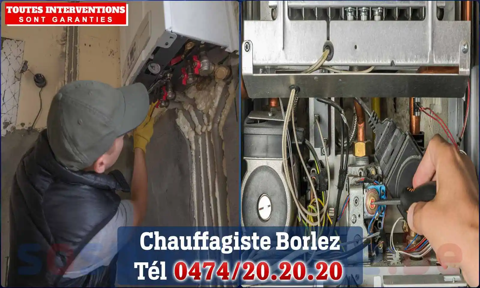 Chauffagiste agréé à Borlez 4317