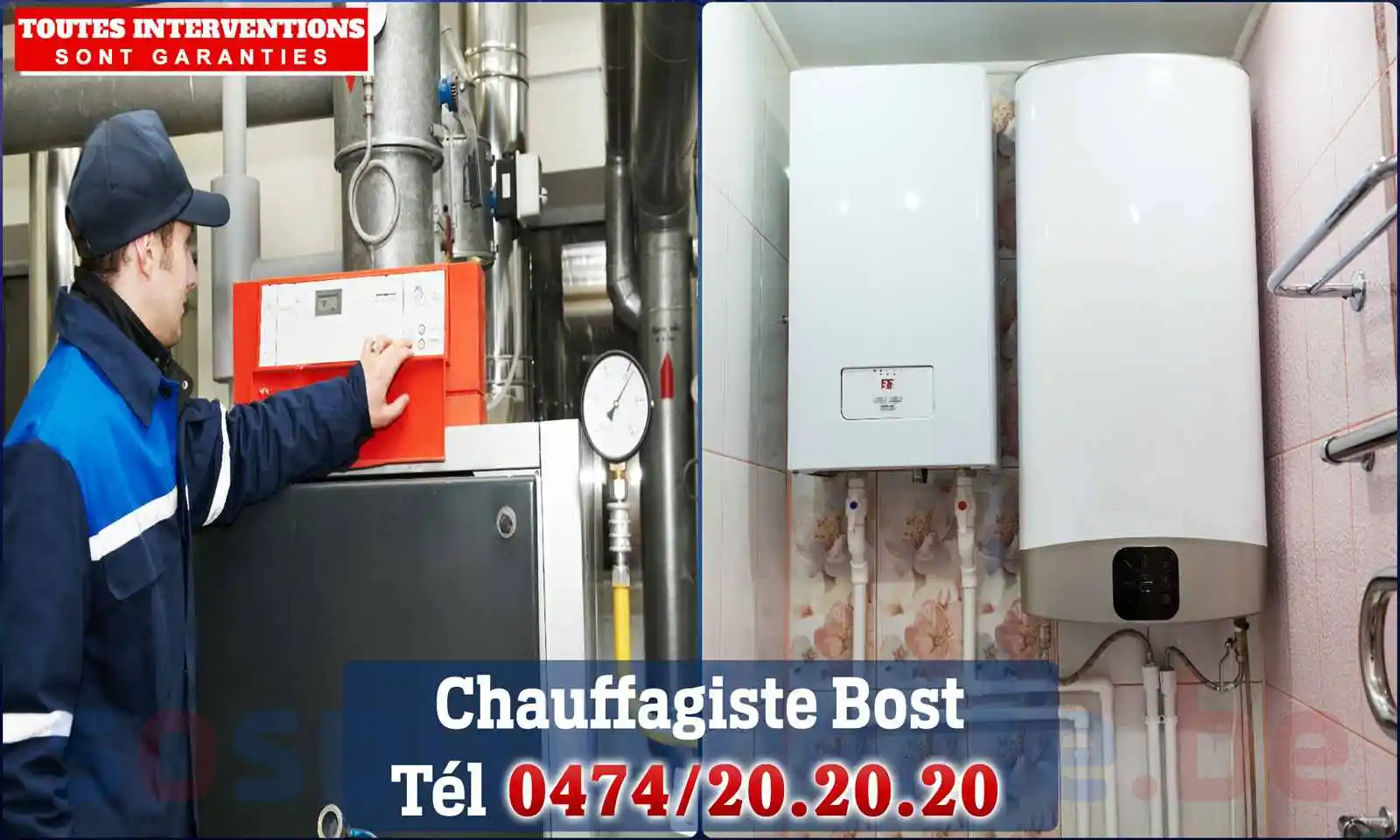 Chauffagiste agréé à Bost 3300