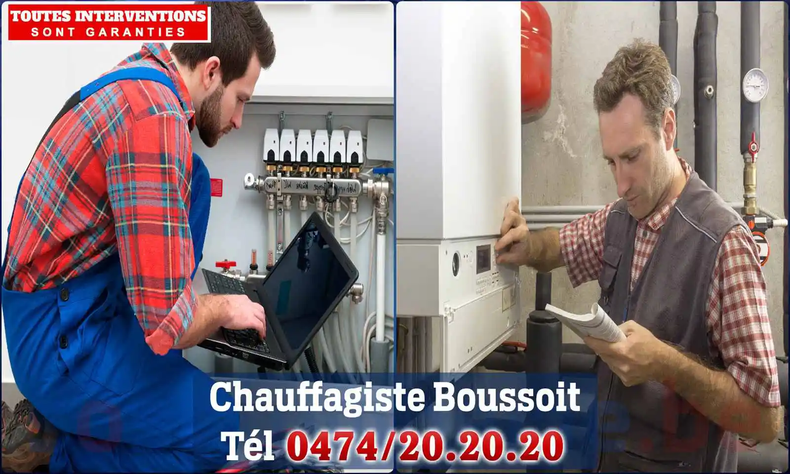 Chauffagiste agréé à Boussoit 7110