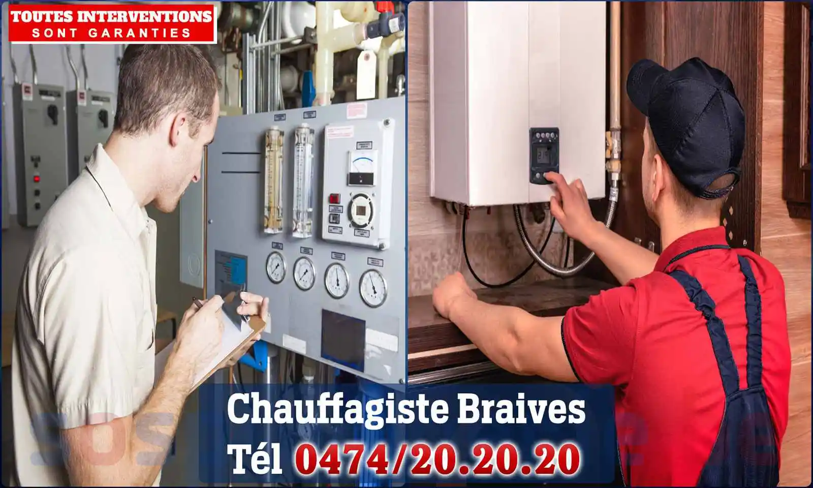 Chauffagiste agréé à Braives 4260