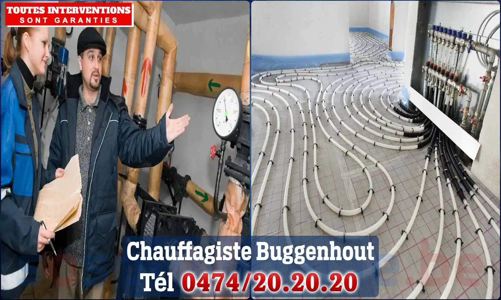 Chauffagiste agréé à Buggenhout 9255