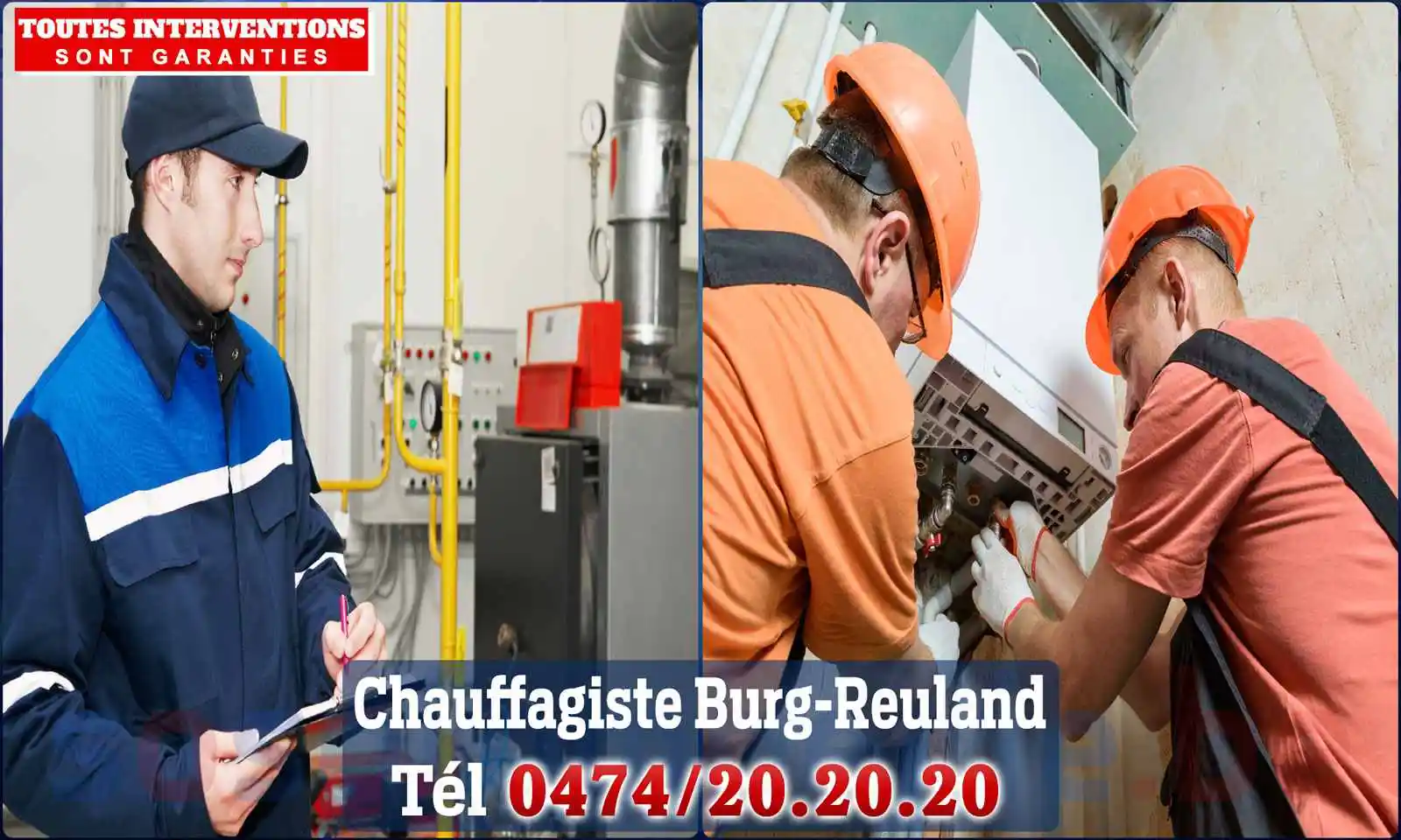Chauffagiste agréé à Burg-Reuland 4790