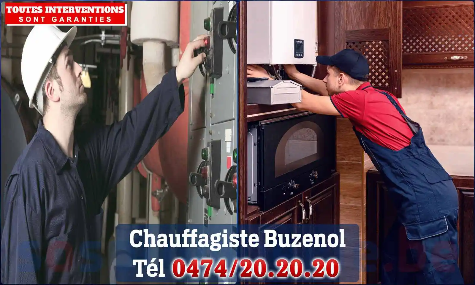 Chauffagiste agréé à Buzenol 6743