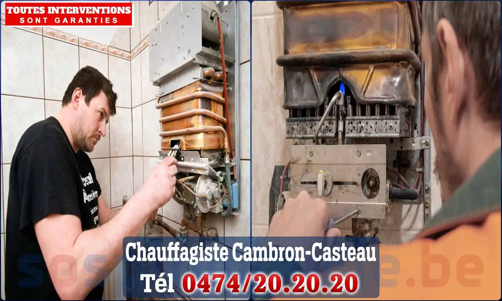 Chauffagiste agréé à Cambron-Casteau 7940