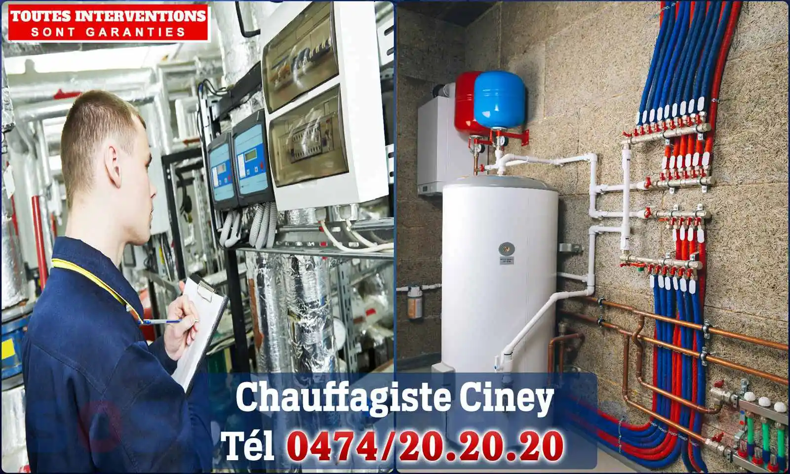 Chauffagiste agréé à Ciney 5590