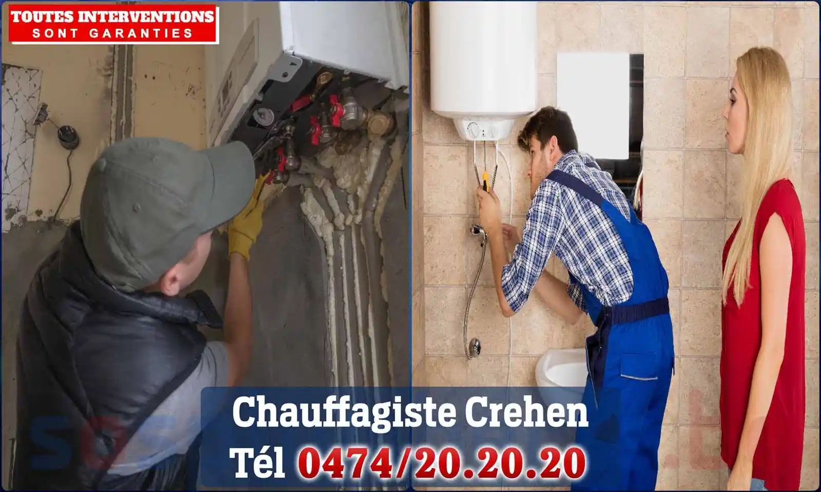 Chauffagiste agréé à Crehen 4280