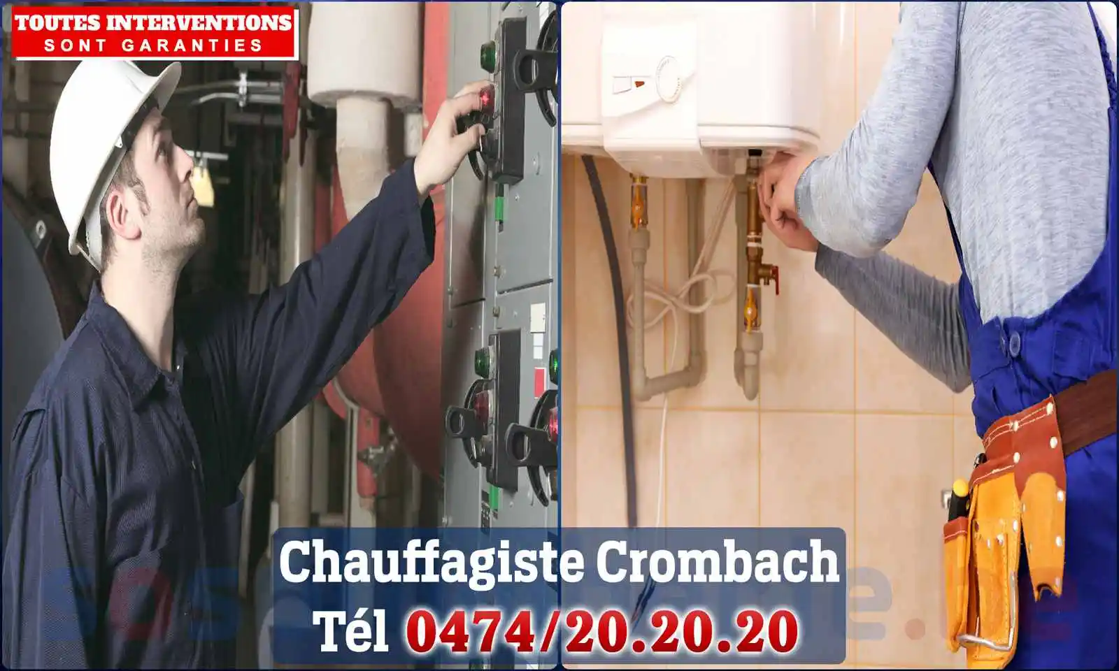 Chauffagiste agréé à Crombach 4784