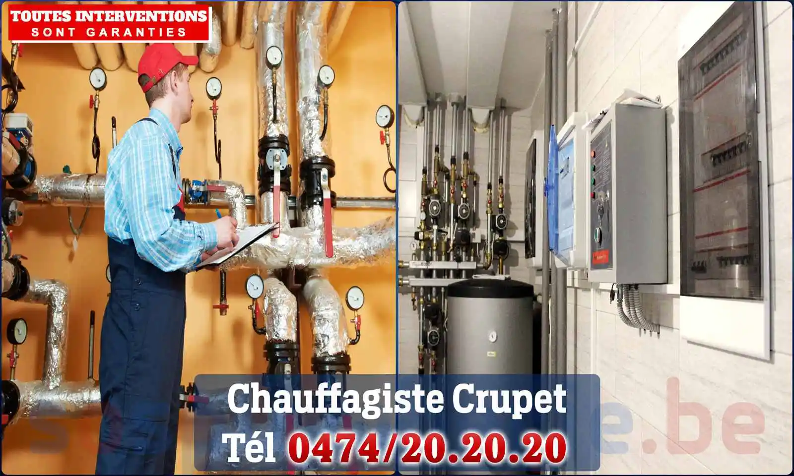 Chauffagiste agréé à Crupet 5332