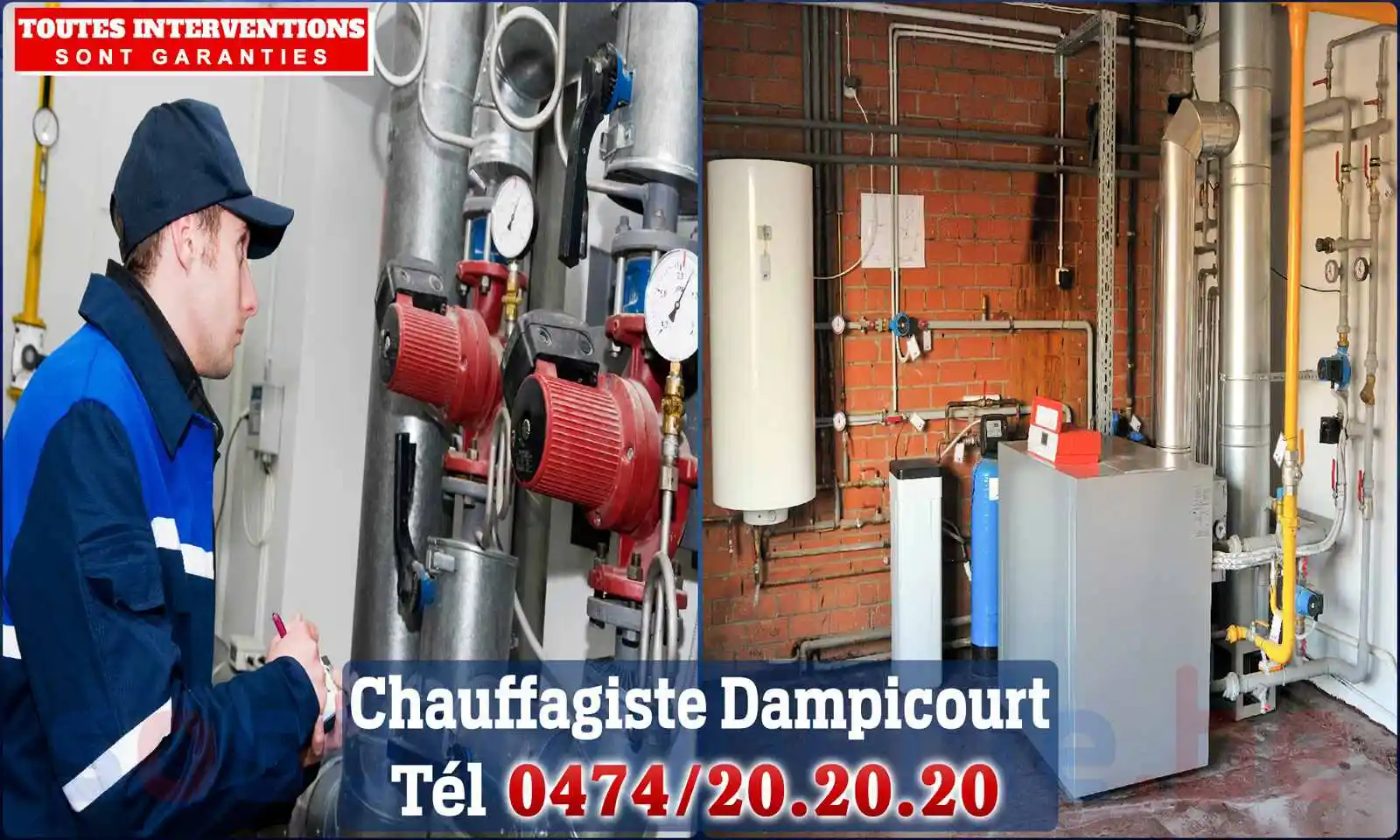 Chauffagiste agréé à Dampicourt 6767