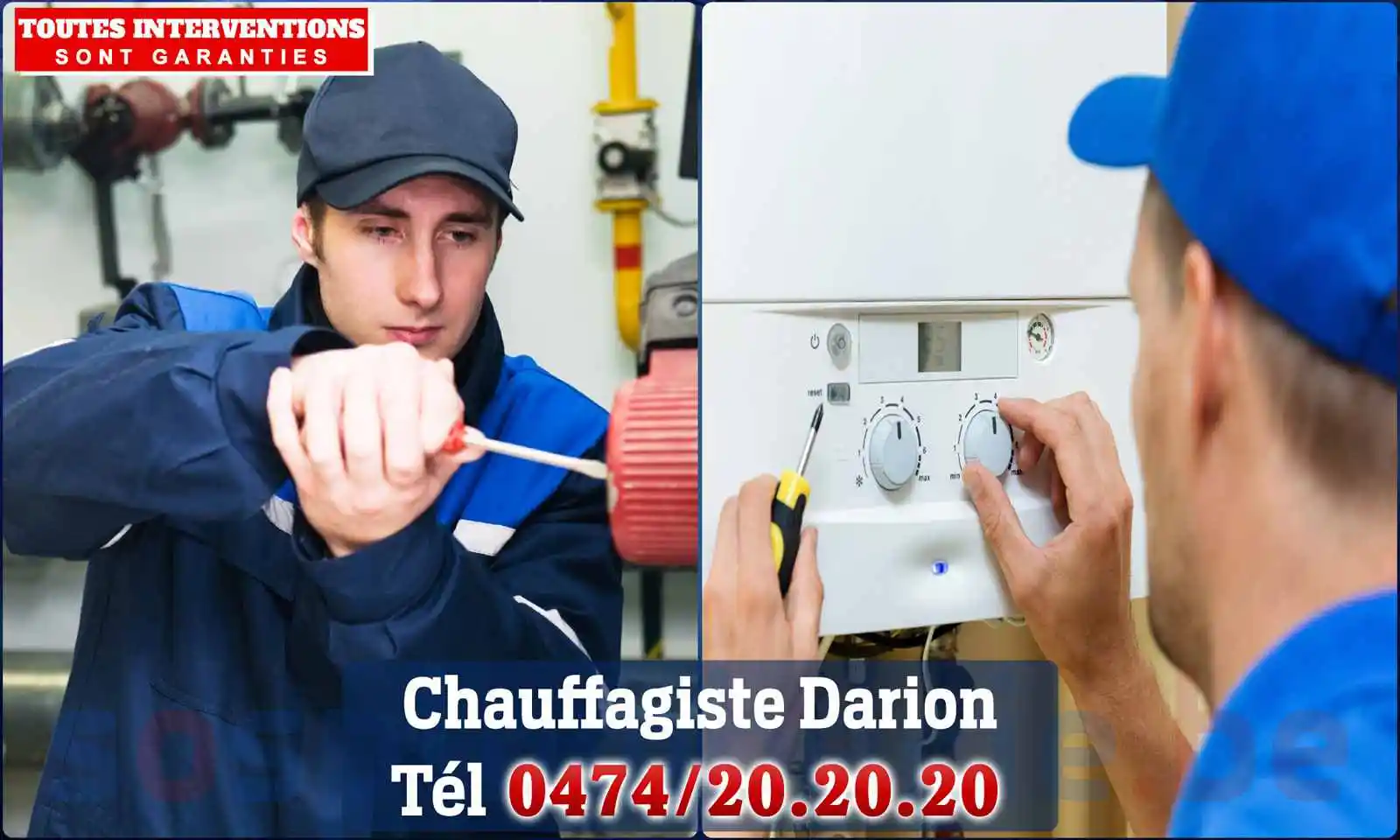 Chauffagiste agréé à Darion 4253