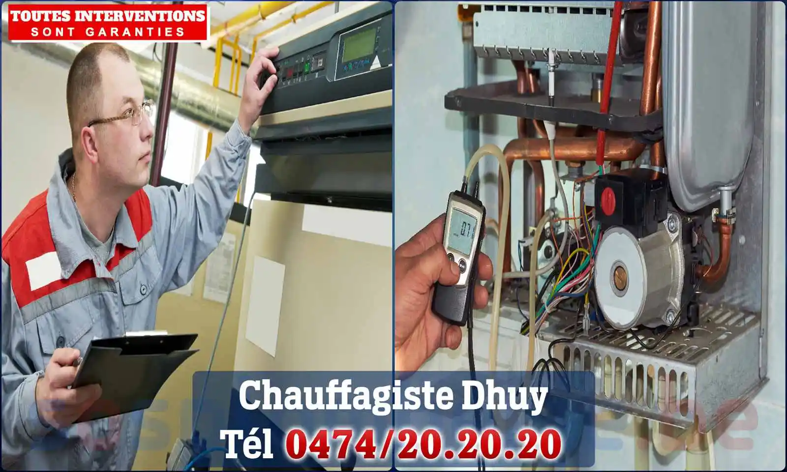 Chauffagiste agréé à Dhuy 5310
