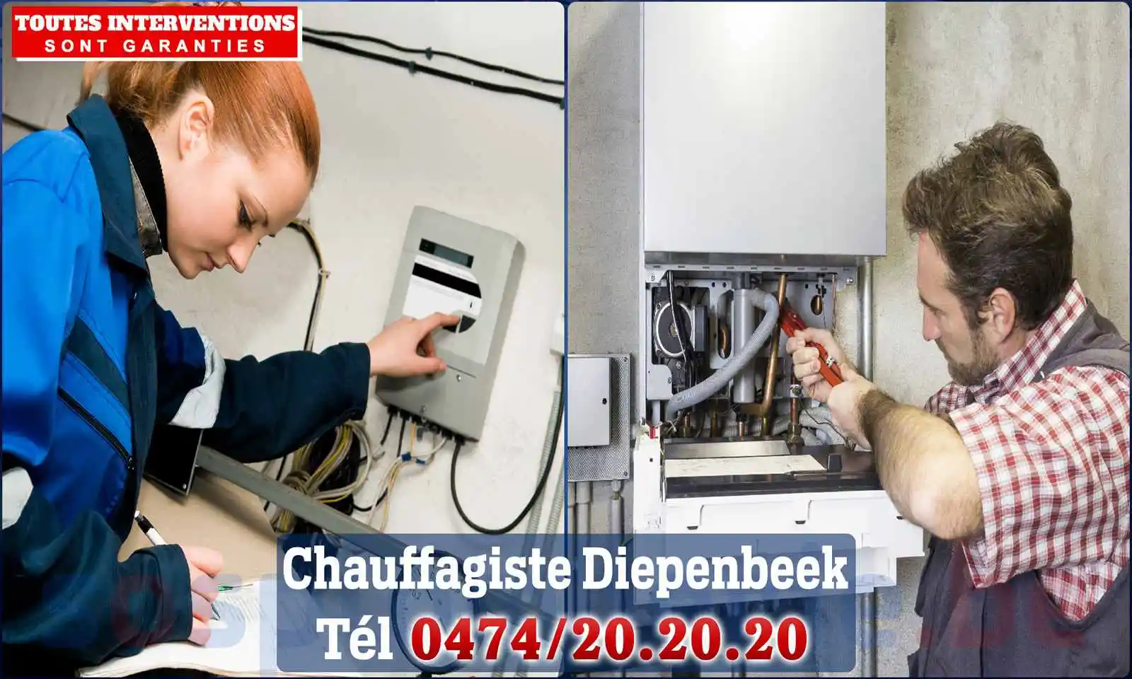 Chauffagiste agréé à Diepenbeek 3590