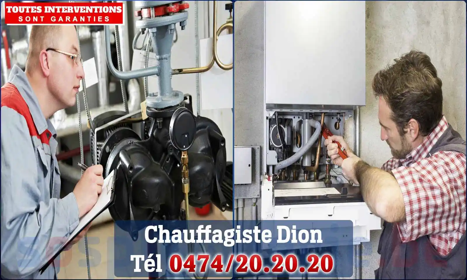 Chauffagiste agréé à Dion 5570