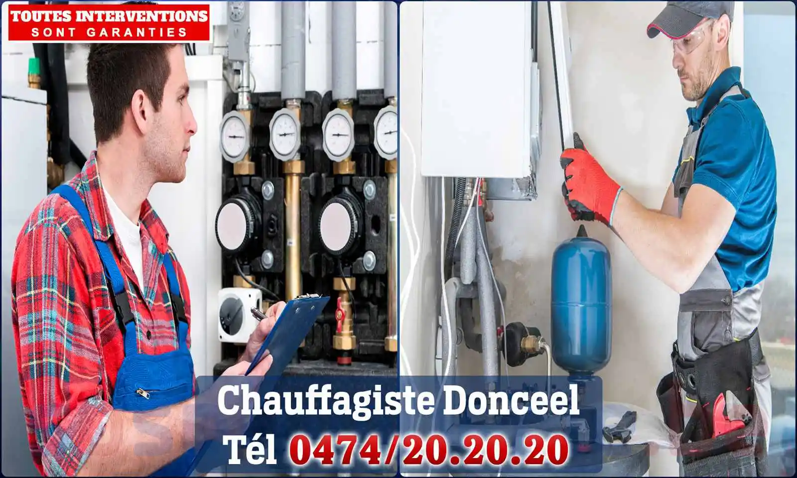 Chauffagiste agréé à Donceel 4357