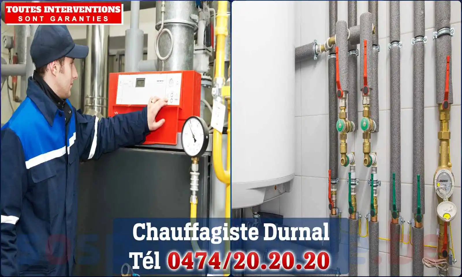 Chauffagiste agréé à Durnal 5530